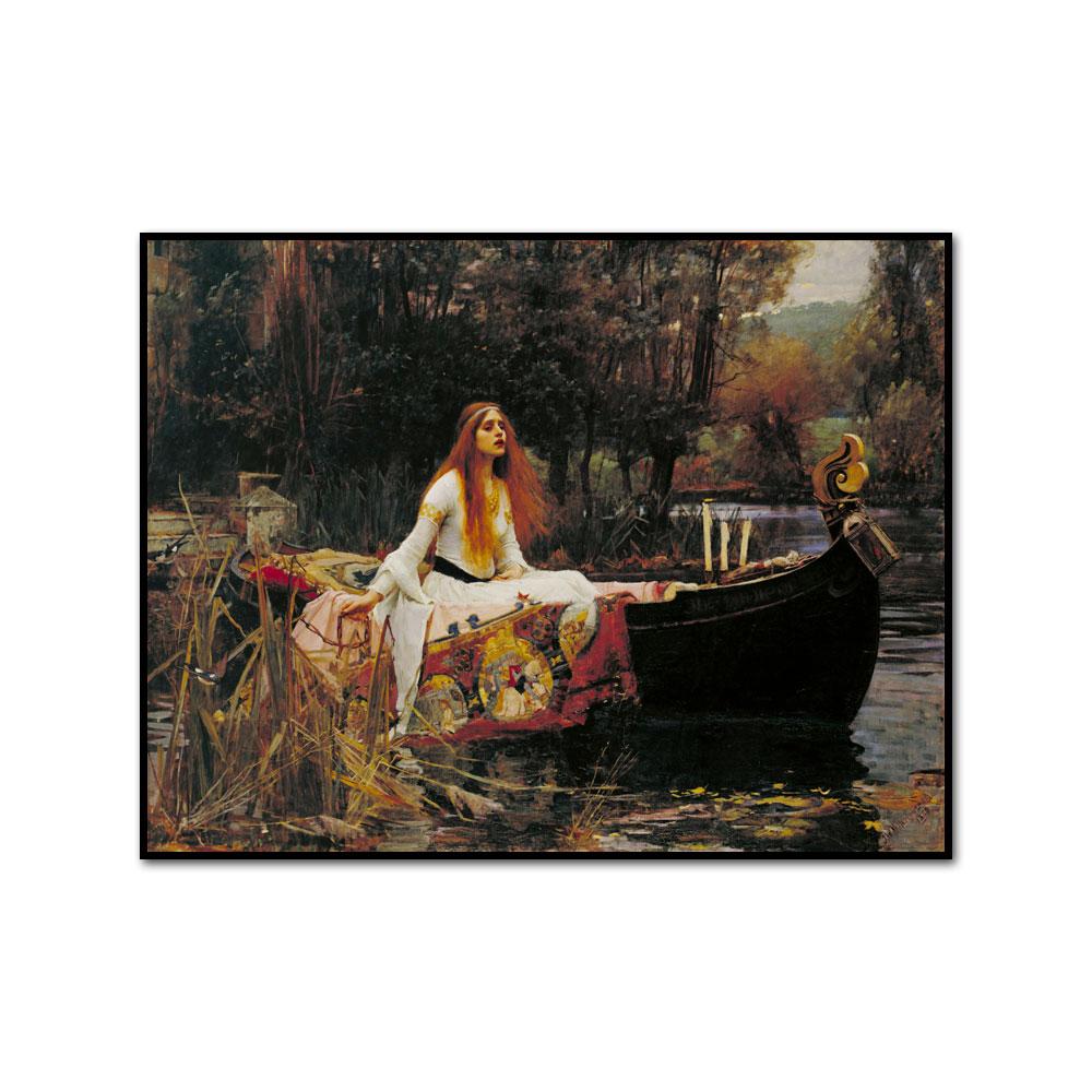 The Lady of Shalott by John William Waterhouse Artblock