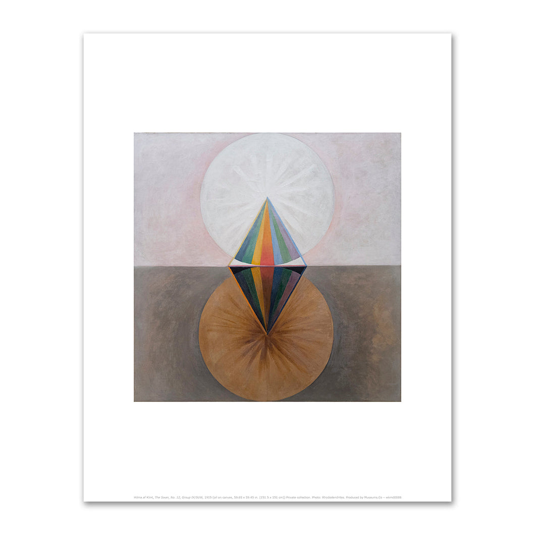 Hilma af Klint, Group IX/SUW, No. 12, The Swan, 1915, Fine Art Prints in various sizes by 1000Artists.com