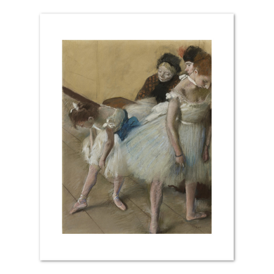 Edgar Degas, Examen de Danse (Dance Examination), 1880, Fine Art Prints in various sizes by 1000Artists.com