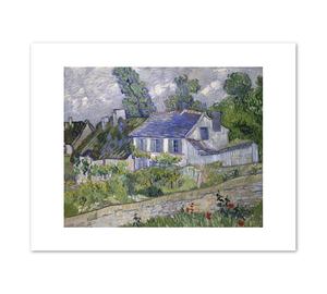 Vincent van Gogh, Houses at Auvers, 1890, Fine Art Prints in various sizes by 1000Artists.com