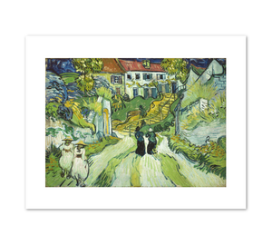 Vincent van Gogh, Stairway at Auvers, 1890, Fine Art Prints in various sizes by 1000Artists.com