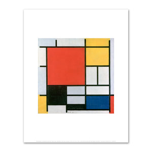 Medicom Piet Mondrian 1000% Bearbrick Figure white