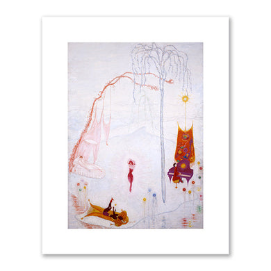 Florine Stettheimer, Music, c. 1920, Rose Art Museum, Brandeis University. Fine Art Prints in various sizes by 1000Artists.com