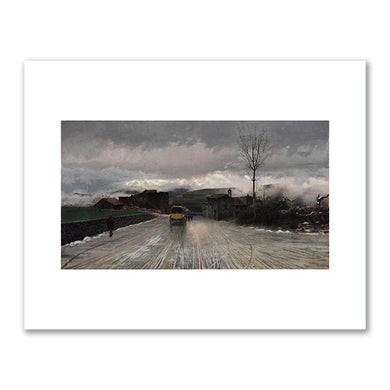 Giuseppe De Nittis, Crossing the Apennines - Memories, 1867, National Museum of Capodimonte. Fine Art Prints in various sizes by 1000Artists.com