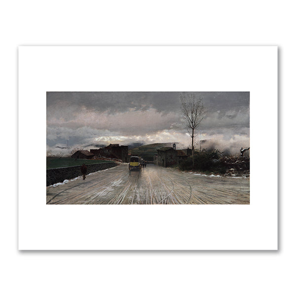 Giuseppe De Nittis, Crossing the Apennines - Memories, 1867, National Museum of Capodimonte. Fine Art Prints in various sizes by 1000Artists.com