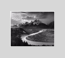 The Tetons and the Snake River by Ansel Adams Artblock