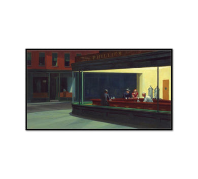 Nighthawks by Edward Hopper Artblock