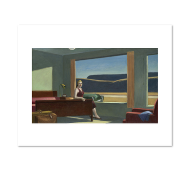 Edward Hopper, Western Motel, Fine Art Prints in various sizes by 1000Artists.com