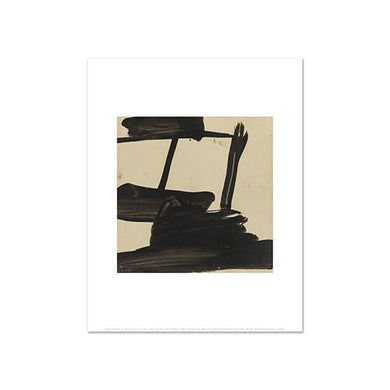 Franz Kline, Study, ca. 1957, Fine Art Prints in various sizes by 1000Artists.com