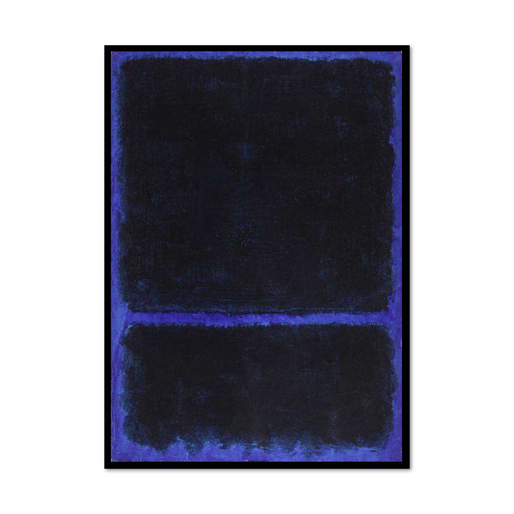 Mark Rothko, Untitled, ca. 1968, Framed Art Print with black frame in 3 sizes by 1000Artists.com