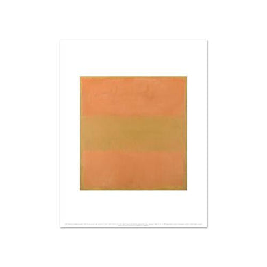 Mark Rothko, Untitled (Orange), Fine Art Prints in various sizes by 1000Artists.com