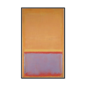 Mark Rothko, Untitled, 1954, Framed Art Print with black frame in 3 sizes by 1000Artists.com