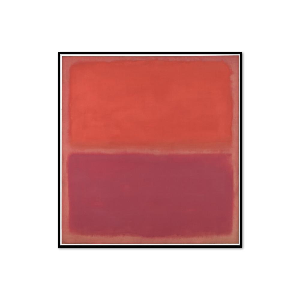 Mark Rothko, No. 3, Framed Art Print with black frame in 3 sizes by 1000Artists.com