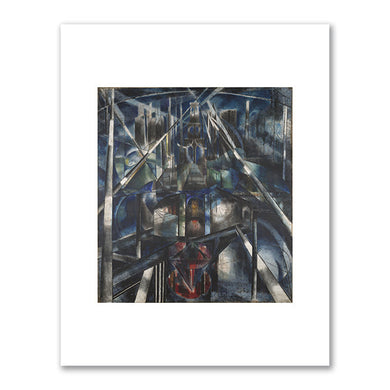 Joseph Stella, Brooklyn Bridge, 1913-14, Yale University Art Gallery. Fine Art Prints in various sizes by 1000Artists.com